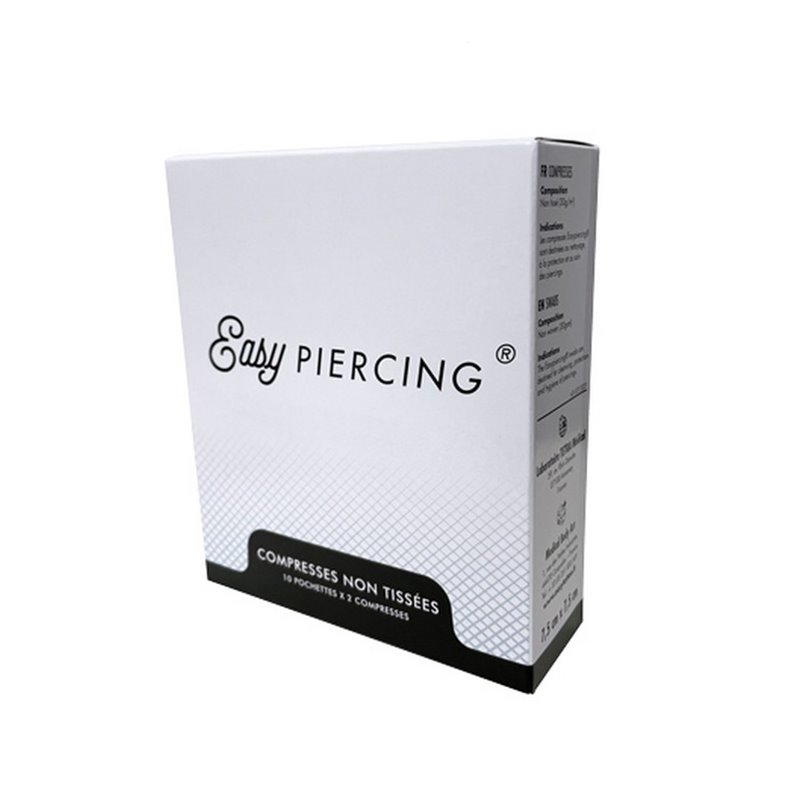 Easypiercing® Duo Pack - Solution Saline / Solution Antibactérienne