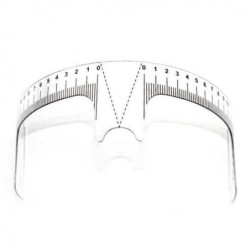 Règle en plastique PMU Sourcils