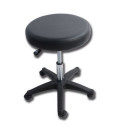 Tabouret noir pour tatoueur Ø40cm