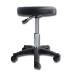 Tabouret noir tatoueur