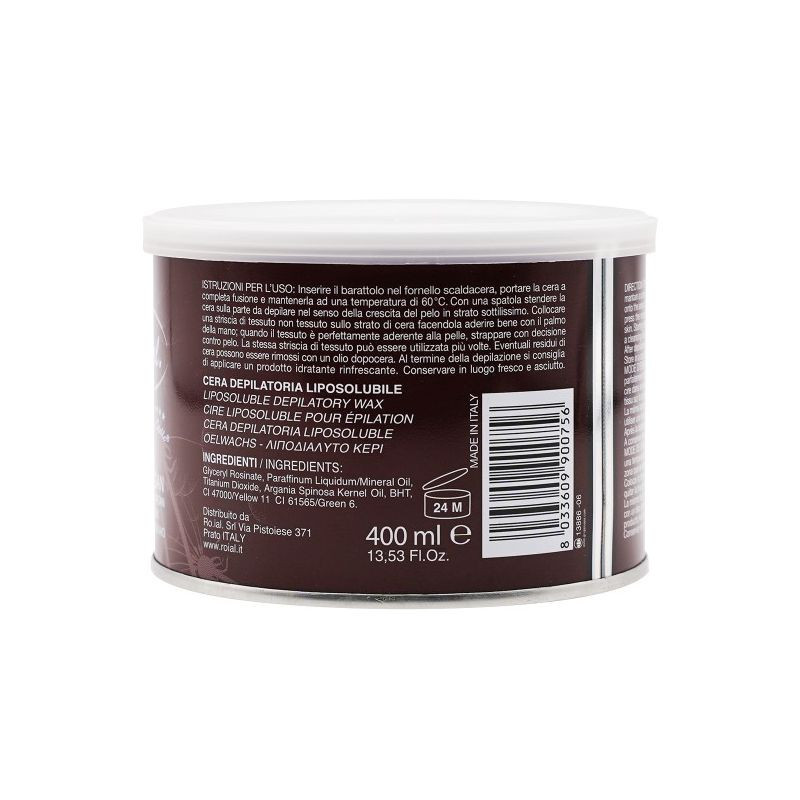 Pot de cire ROIAL 400ml - Huile d'argan Pot de cire ROIAL 400ml - Huile d'argan