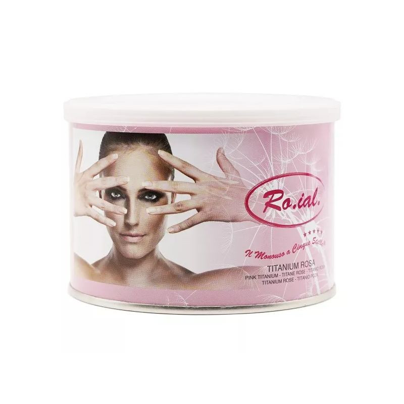 Pot de cire ROIAL 400ml - Pink Titanium Pot de cire ROIAL 400ml - Pink Titanium