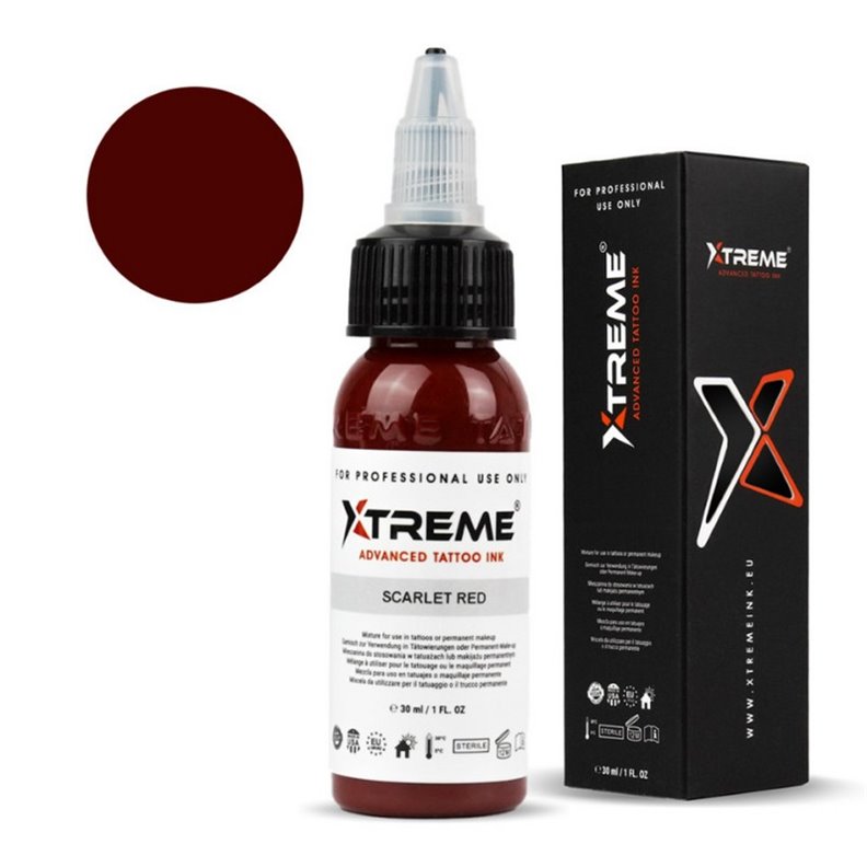 Encre Xtreme Ink Scarlet Red 30ML