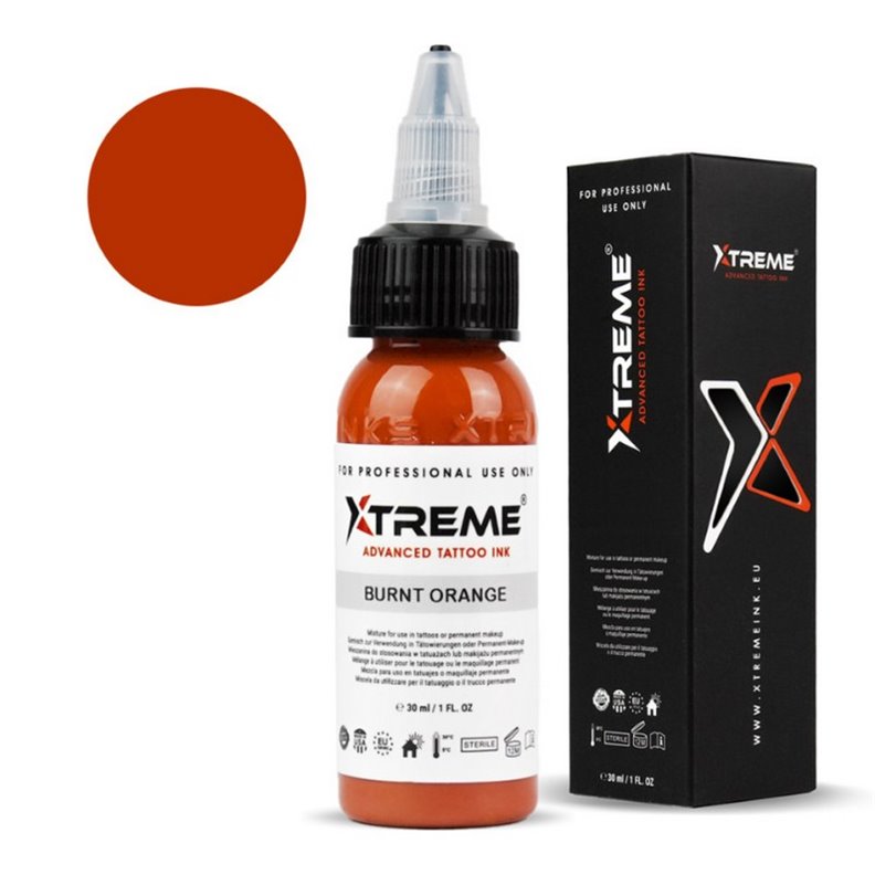 Encre Xtreme Ink Burnt Orange 30ML