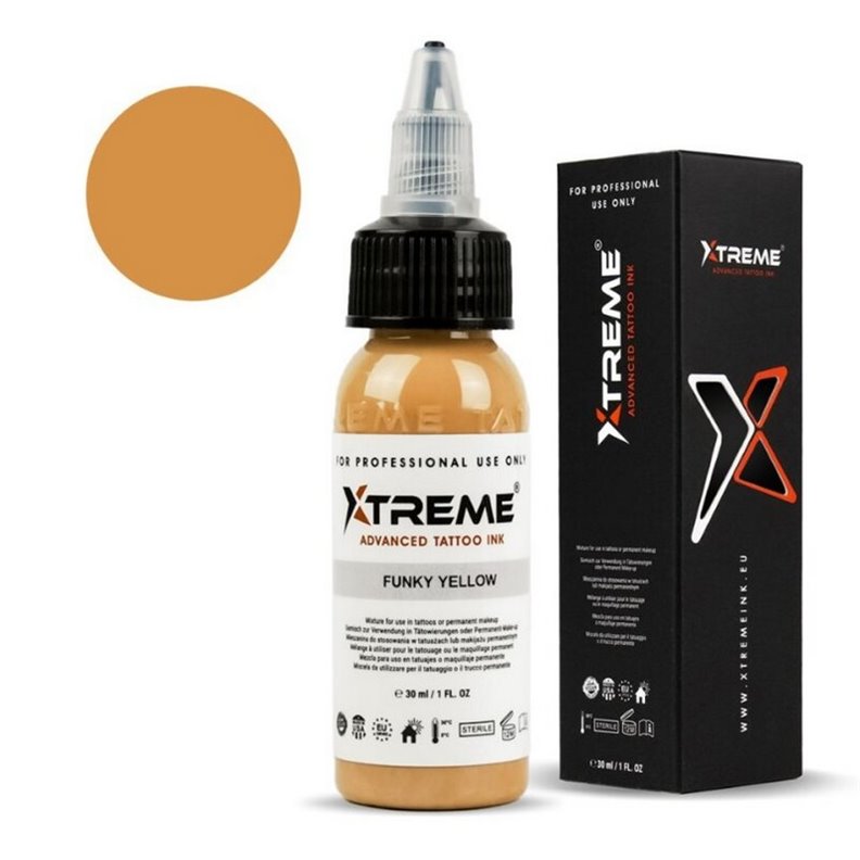 Encre Xtreme Ink Funky Yellow 30ML